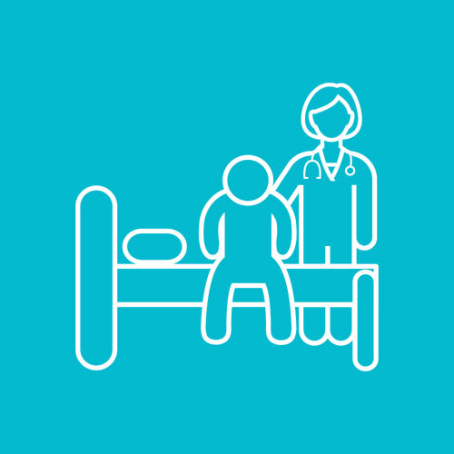 nurse-helping-patient-icon Nurse helping patient icon